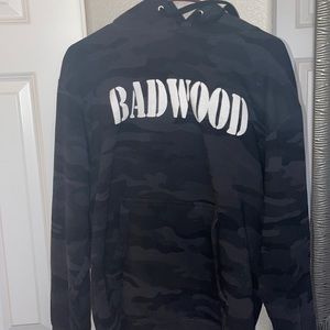 Camo ski mask Badwood hoodie